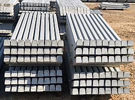 BETON ÇİT DİREK BOYUNLU 300 CM-300 CM NATO TİPİ