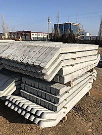 BETON ÇİT DİREK BOYUNLU 240 CM -240 CM NATO TİPİ